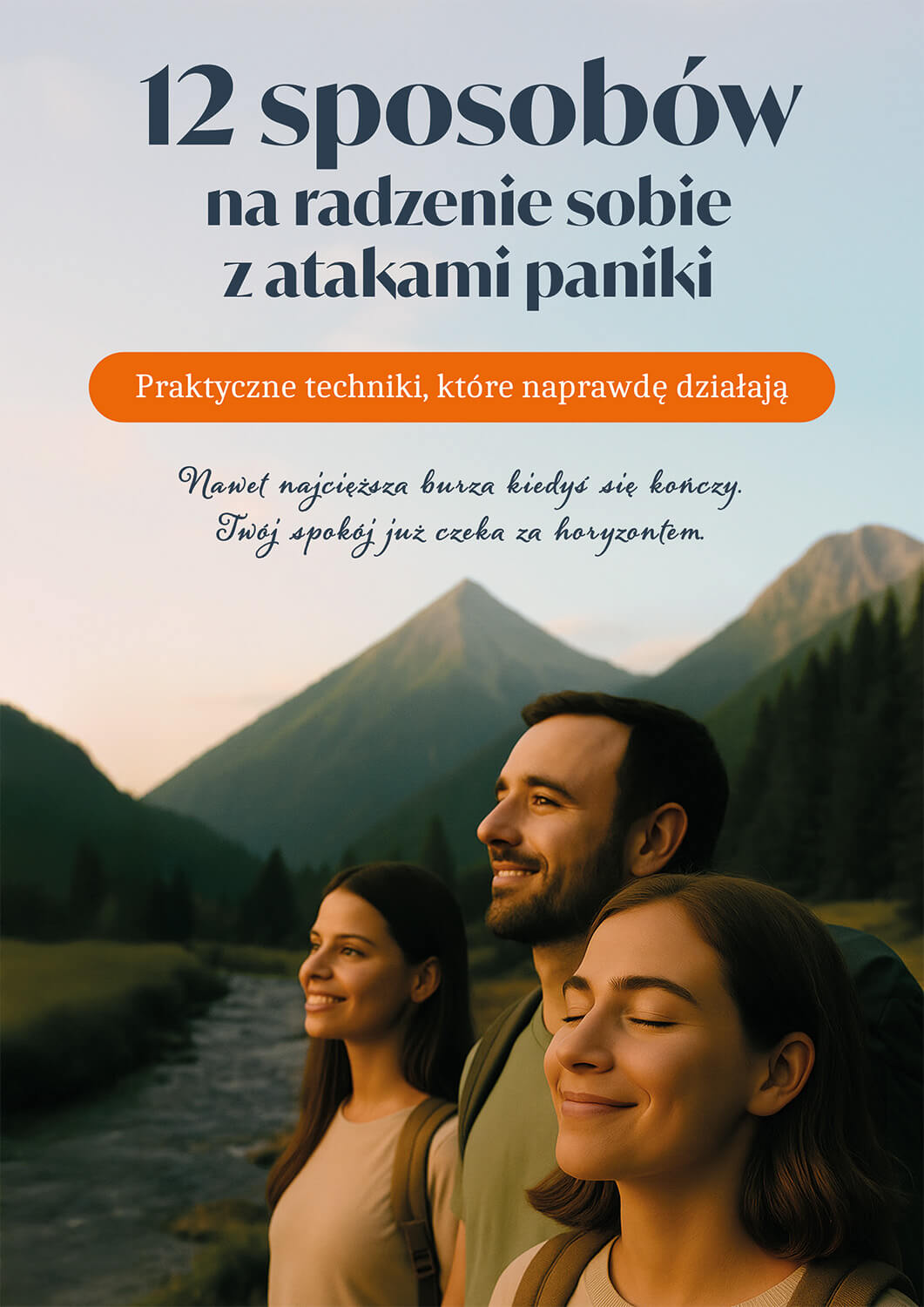 Okładka - 12 sposobów na radzenie sobie z atakami paniki