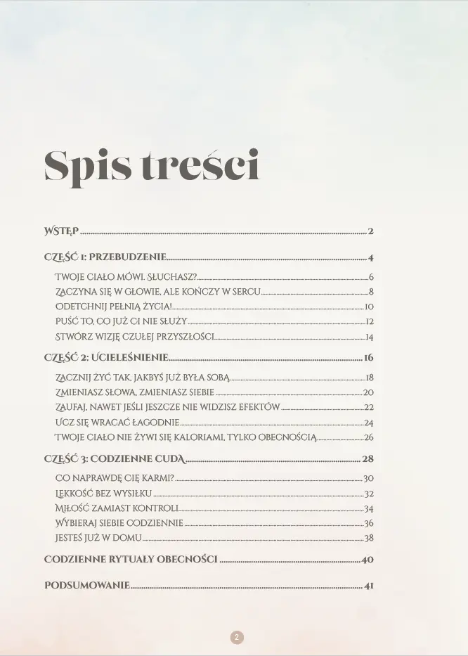 spis tresci